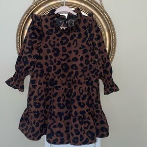 Animal print  toddler dress size 3T